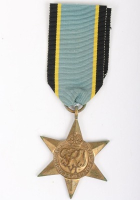 WW2 Air Crew Europe Star with Original Documentation Attributing the Medal to a Sergeant in 12 Squadron, Who Was Shot Down by a Night Fighter on 1st May 1943 - 4