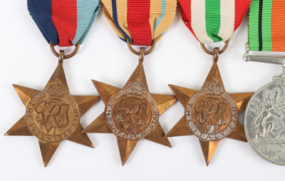 Second World War 8th Army Militia Long Service Medal Group of Seven - 3