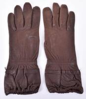 Scarce Pair of 1944 Dated German Paratroopers (Fallschirmjager) Gloves