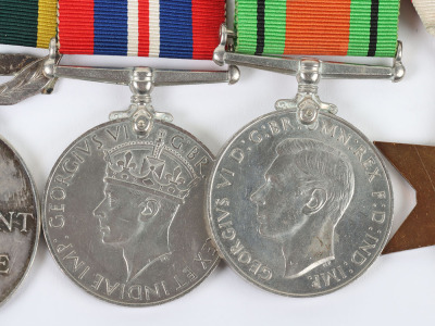 Second World War 8th Army Militia Long Service Medal Group of Seven - 9