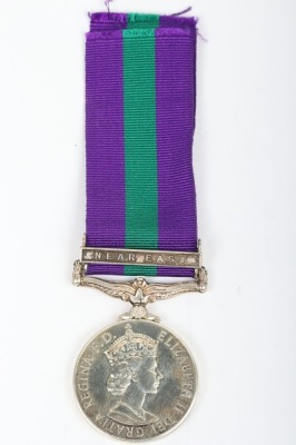 General Service Medal to the Parachute Regiment for Service in the Near East During the 1956 Suez Crisis - 2