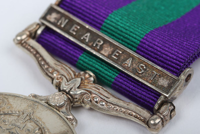 General Service Medal to the Parachute Regiment for Service in the Near East During the 1956 Suez Crisis - 4