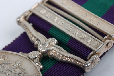 2 Clasp General Service Medal to the Royal West Kent Regiment - 4