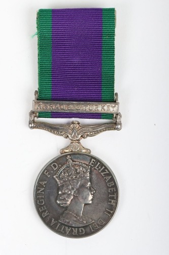 Royal Marine General Service Medal for Operation Haven