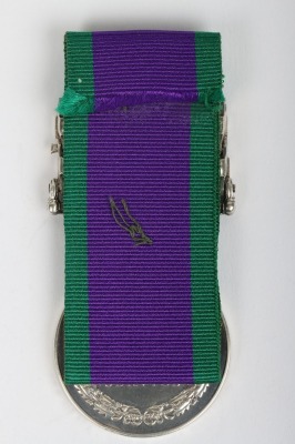 2 Clasp General Service Medal to a Soldier Who Earnt 1 Clasp with the Coldstream Guards and the Second with the Royal Corps of Transport - 2