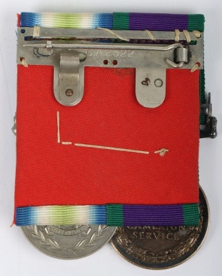 Falklands War and Northern Ireland Campaign Medal Pair to the Scots Guards - 2
