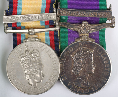 Medal Group of 3 to the Scots Guards for Service in the Gulf War and Northern Ireland - 3