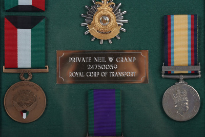 First Gulf War Campaign Medal Group of Four Royal Corps of Transport - 2