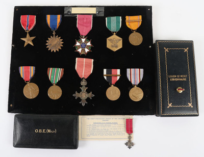 A Group of Medals Attributed to, or Representative of the Awards to General H.W Ohlke of the United States Air Force