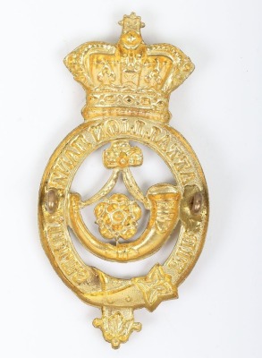 Victorian 1st Battalion Hampshire Rifles Glengarry Badge - 2