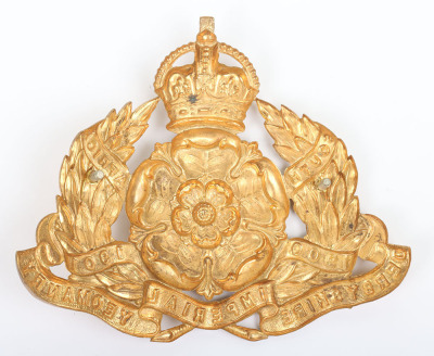 Derbyshire Imperial Yeomanry Officers Helmet Plate - 2