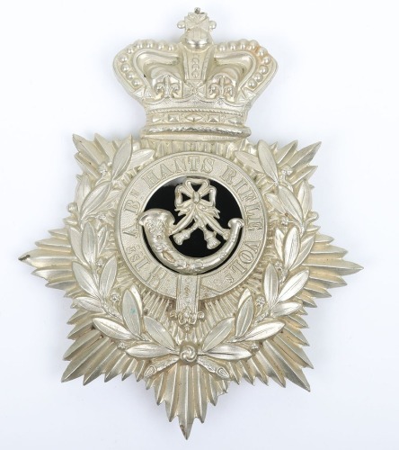 Victorian 1st Administration Battalion Hants Rifle Volunteers Helmet Plate