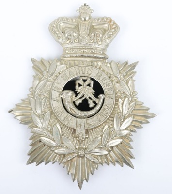 Victorian 1st Administration Battalion Hants Rifle Volunteers Helmet Plate