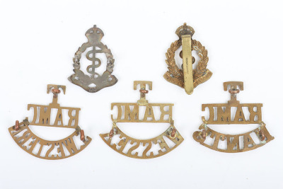 Territorial Royal Army Medical Corps Shoulder Titles of Hampshire Interest - 2