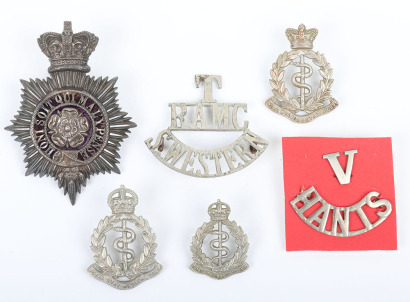 Volunteers RAMC Badges