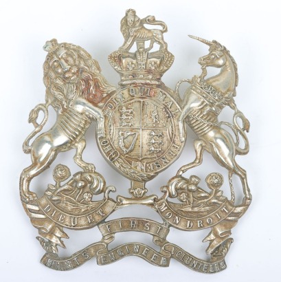 Victorian First Hants Engineer Volunteers Other Ranks Home Service Helmet Plate