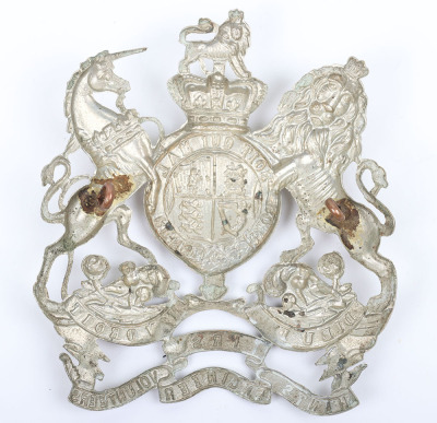 Victorian First Hants Engineer Volunteers Other Ranks Home Service Helmet Plate - 2