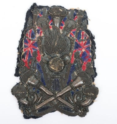 Scarce Royal Engineers Bugle-Majors Arm Badge