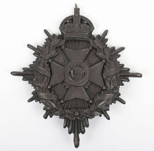 15th Middlesex Rifle Volunteers 1881-87 Helmet Plate