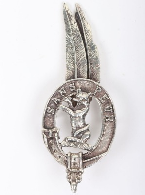 * 5th Caithness & Sutherland Seaforth Highlanders Officers Bonnet Badge