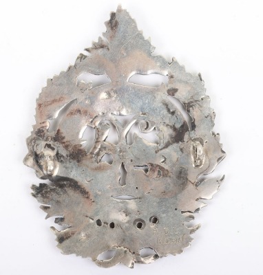 * Sterling Silver Officers Headdress Badge of the Argyll and Sutherland Highlanders, - 2