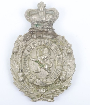 * Victorian London Scottish Volunteers Pouch Badge