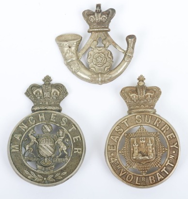 3x Victorian Glengarry Badges
