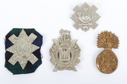 4x Victorian Scottish Regiment Badges
