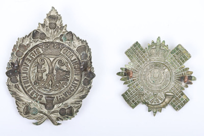 Victorian 1st Argyll Highland Rifle Volunteers Glengarry Badge - 2