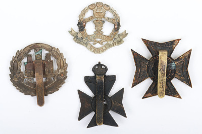4th Battalion Northamptonshire Regiment cap badge - 2