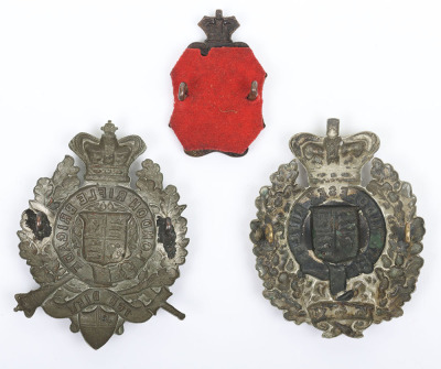 Victorian London Rifle Brigade Shako Plate - 2