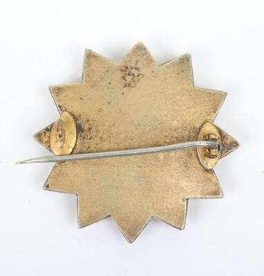 Scarce 1st Manchester Rifle Volunteers Field Service Cap Badge - 2