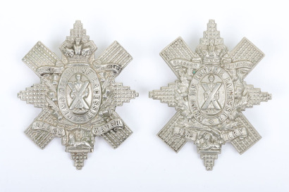 Victorian 10th Lanarkshire Rifle Volunteers Glengarry Badge