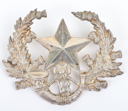 Scottish Volunteer Battalion Cameronians Glengarry Badge