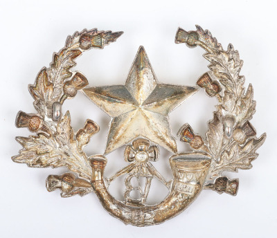 Scottish Volunteer Battalion Cameronians Glengarry Badge - 2