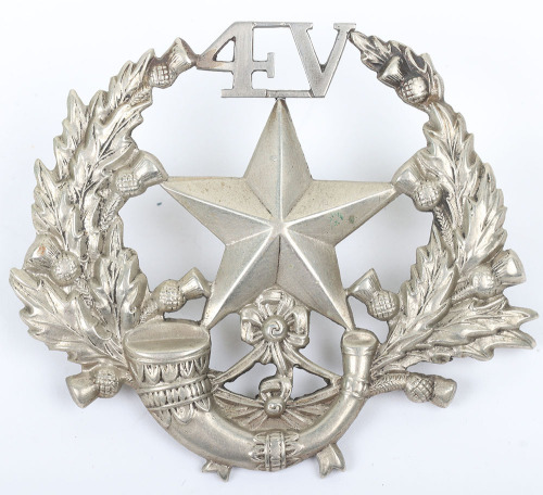 4th Volunteer Battalion Cameronians Glengarry Badge