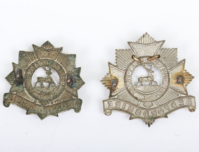 1st & 3rd Volunteer Battalion Bedfordshire Regiment Cap Badges - 2