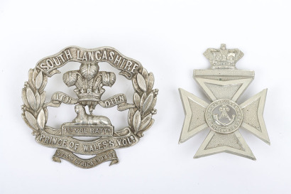 Victorian 2nd Volunteer Battalion Durham Light Infantry Headdress Badge,
