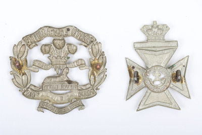 Victorian 2nd Volunteer Battalion Durham Light Infantry Headdress Badge, - 2