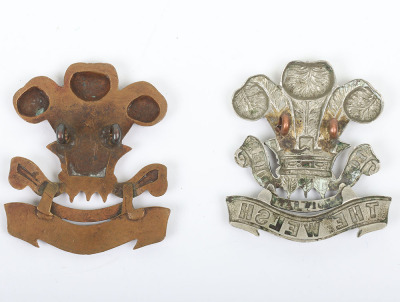 1st Volunteer Battalion The Welsh Regiment Cap Badge - 2