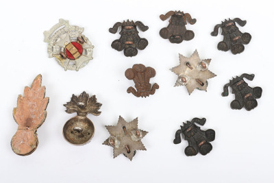 Grouping of Volunteer Battalion Collar Badges - 2