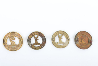 4x Lovat Scouts Imperial Yeomanry Badges - 2