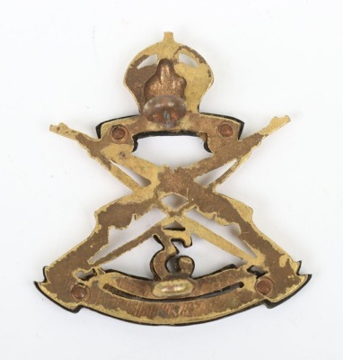 3rd County of London Yeomanry (Sharpshooters) Officers Mess Dress Collar Badge - 2