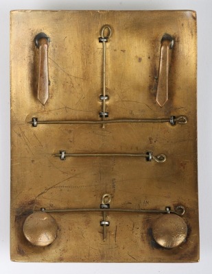 * Post 1881 Kings Own Scottish Borderers Officers Shoulder Belt Plate - 2