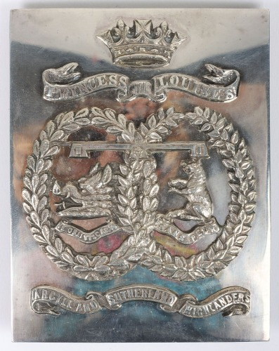 * Volunteer Battalion Argyll & Sutherland Highlanders Officers Shoulder Belt Plate