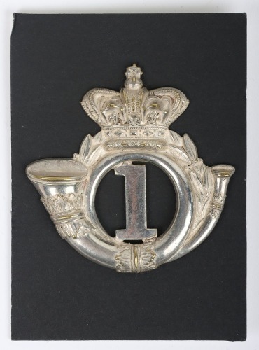 * Victorian 1st Lanarkshire Rifle Volunteers Pouch Badge
