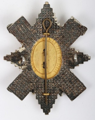 * 9th Battalion The Glasgow Highlanders Officers Glengarry Badge - 2