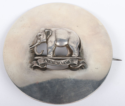 * 74th Highlanders Regiment Officers Plaid Brooch 1845-1881