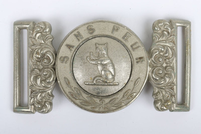 * Territorial Battalion Seaforth Highlanders Officers Waist Belt Clasp