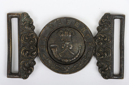 * Victorian Forfar Rifle Volunteers Waist Belt Clasp